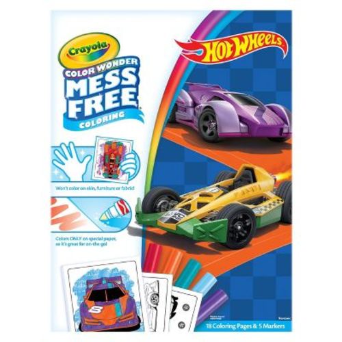 Crayola 11.94"x9" Color Wonder Foldalope Hot Wheels