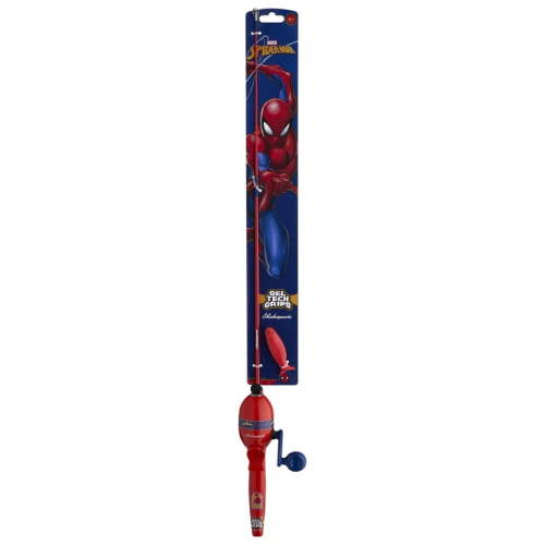 Shakespeare Marvel Spiderman Kit 2'6" Spincast Combo for Kids