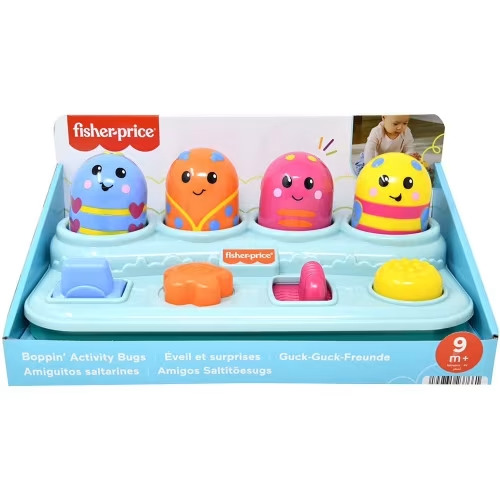 Fisher-Price Boppin Activity Bugs Refresh Pop-Up Infant Toy