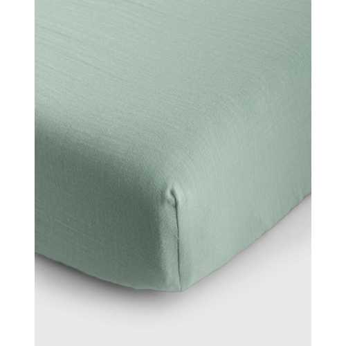 100% Organic Cotton Muslin Crib Sheet 3-Pack
