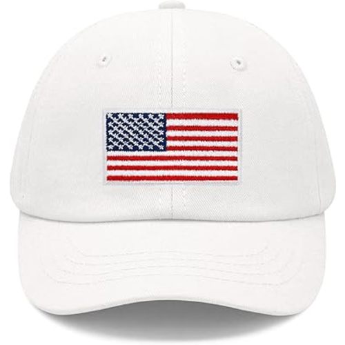 Sarfel Toddler Baseball Cap - USA Flag Design, American Style, Infant & Kids Sizes
