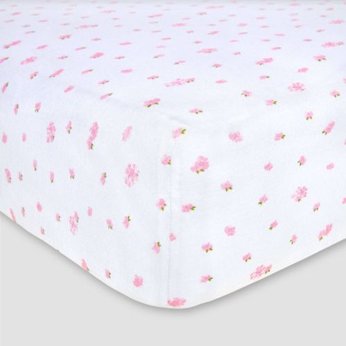 Burt's Bees Baby® Organic Fitted Crib Sheet - Honeybee - Gray