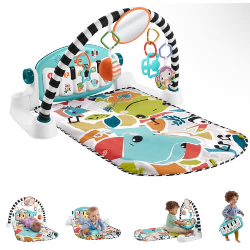 Fisher-Price Glow & Grow Kick and Play Gym