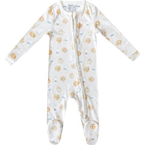 Zip-Up Footie Pajamas, 3-6M