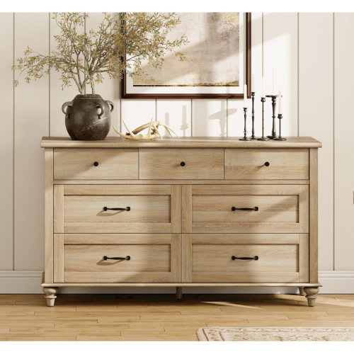 August Grove® Teen Dresser For Kids Room, 7 Drawer Dresser For Bedroom | Wayfair