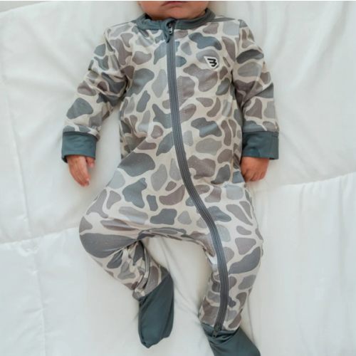 Baby Zip Up - Classic Deer Camo – BURLEBO
