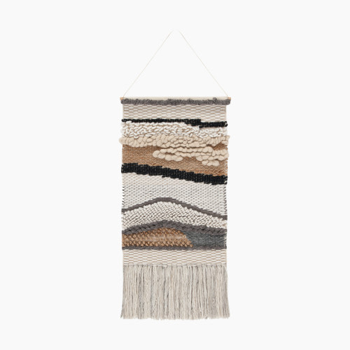 Safavieh Sedona Woven Wall Art - Ivory/Grey
