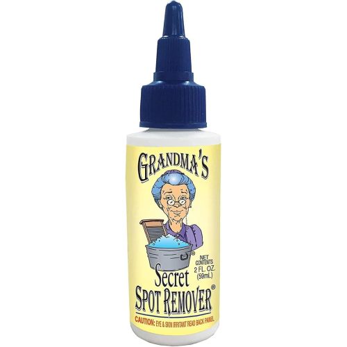 Grandma's Secret Spot Remover - Chlorine, Bleach and Toxin-Free Stain Remover - Stain Remover for Clothes - Fabric Stain Remover Removes Oil, Paint, Blood and Pet Stains – 2 Ounce