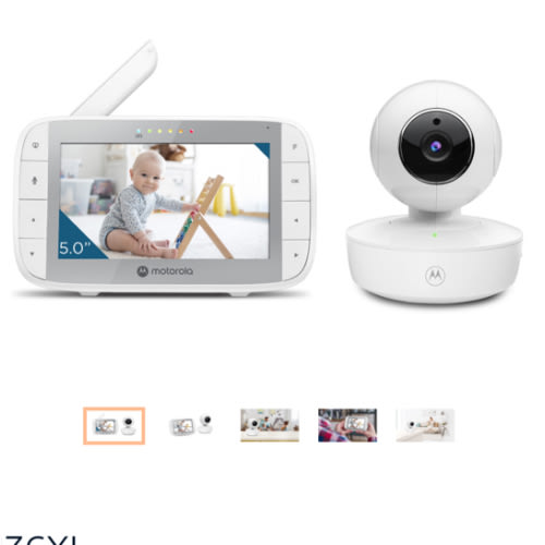 Motorola Nursery | VM 36XL Portable Video baby monitor