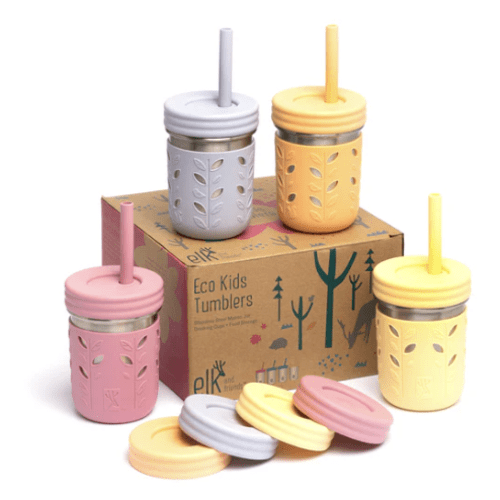 Stainless Steel 10oz Drinking Tumblers + Food Storage