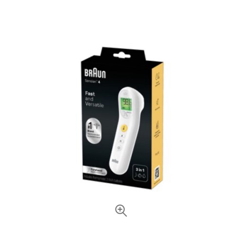 Braun No Touch 3-in-1 Thermometer