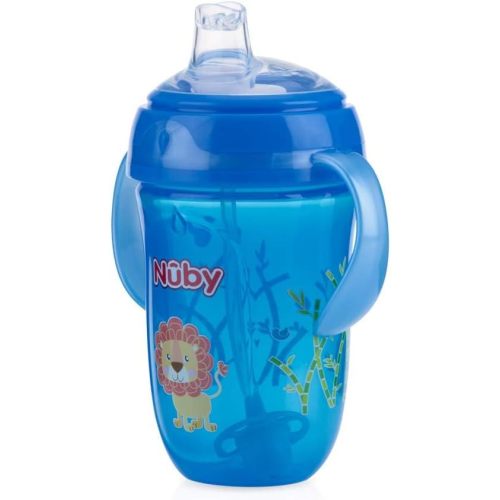 Nuby 360 2 Handle Comfort Cup, Boy, 9 oz, 2 pack