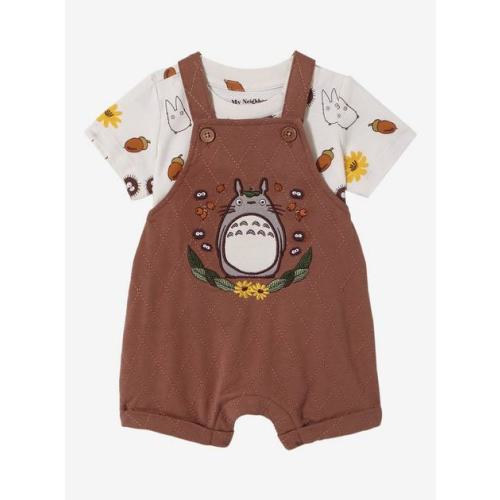 Studio Ghibli My Neighbor Totoro Quilted Infant T-Shirt and Overall Set - BoxLunch Exclusive | BoxLunch