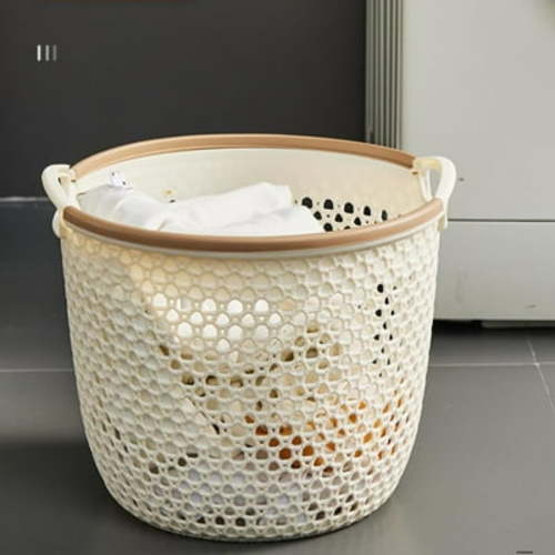 Clearance! Woven Baskets for Storage(8"x6"),Small Rope Basket Baby Laundry Hamper,Collapsible Basket, Blanket Organizing Living Room,Nursery,Clothes,Toy chest (Coffee)