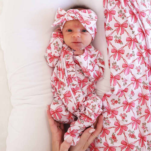 Bow Besties Knit Large Bow Headwrap