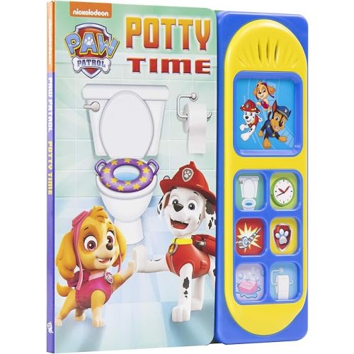 PAW Patrol Chase, Skye, Marshall, and More! - Potty Time - Potty Training Sound Book - PI Kids (Play-A-Sound) Board book – Sound Book, March 31, 2020