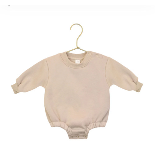 Sweatshirt Romper - Mocha