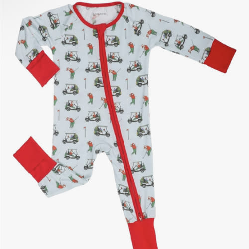 LollyBanks Baby Pajamas, 2-Way Zipper Infant Romper, 95% Viscose Made from Bamboo and 5% Spandex, Baby Sleepers