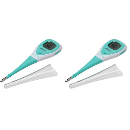Safety 1st Rapid Read 3-in-1 Thermometer, Aqua, One Size (Pack of 2)