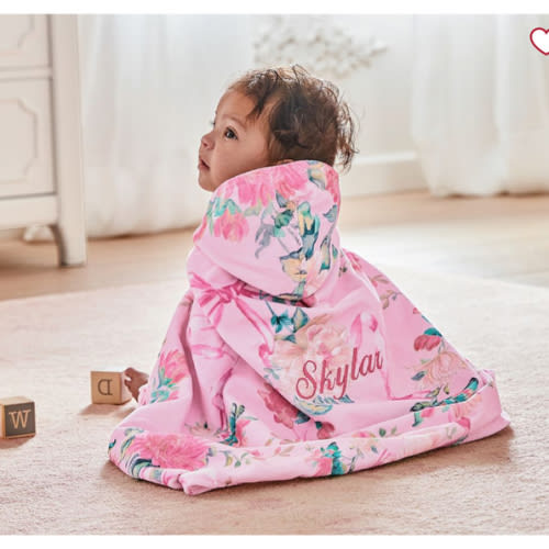 LoveShackFancy Baby Beach Hooded Towel