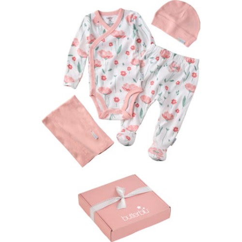 Take Me Home 4-Piece Baby Gift Set, 0-3M