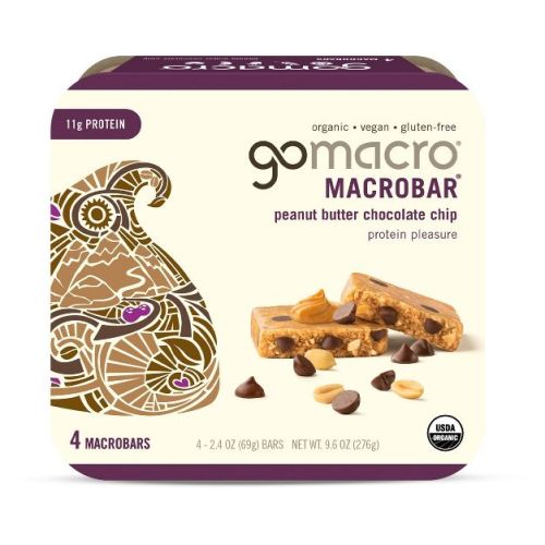 GoMacro Peanut Butter Chocolate Chip MacroBar - 4ct/ 7.1oz