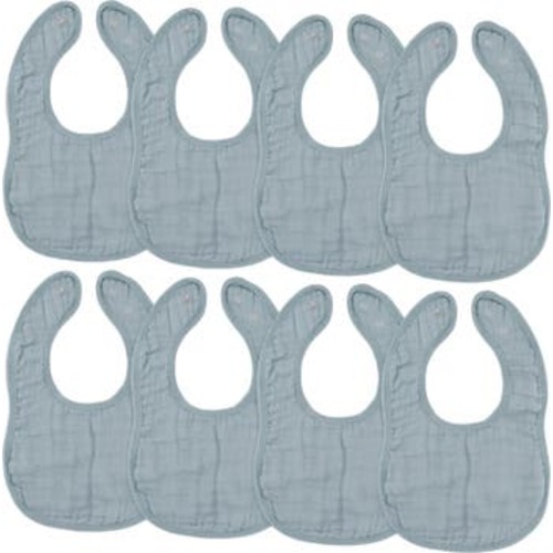 Muslin Bibs - Pack of 8