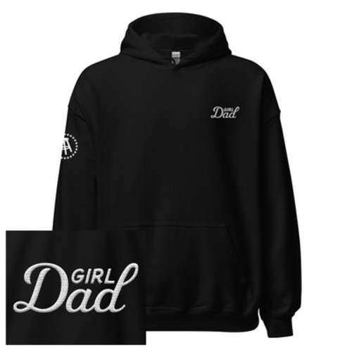 Barstool Girl Dad Embroidered Hoodie