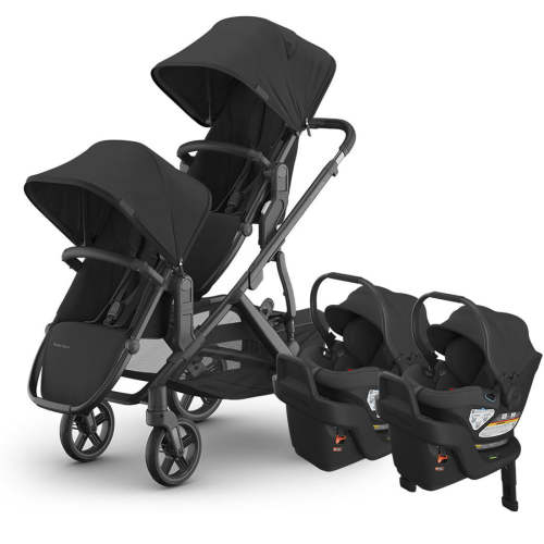 UPPAbaby Vista V3 Twin Stroller + Aria Travel System | Modern Nursery™