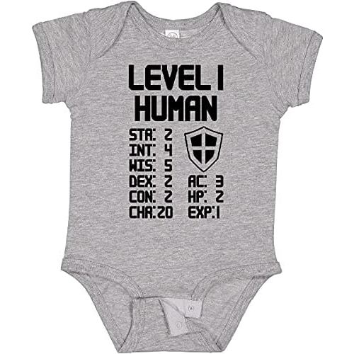 inktastic Level 1 Human Baby Bodysuit