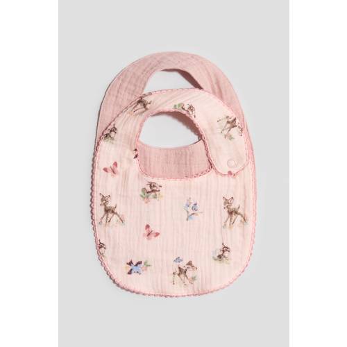 2-PACK COTTON MUSLIN BIBS