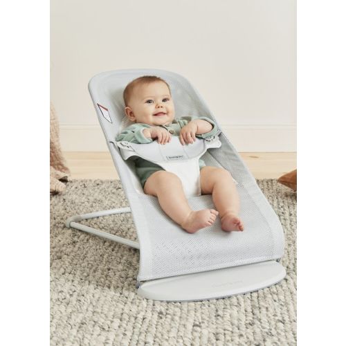 BabyBjörn Bouncer Balance Soft - Silver/White