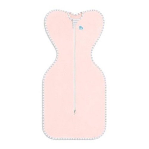Love to Dream Swaddle Up Lite Sleep Sack - Cotton 0.2 TOG - Light Pink - NB