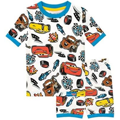 Disney Cars Pajamas | Lightning McQueen Pajamas | Boys Short Pajama Set
