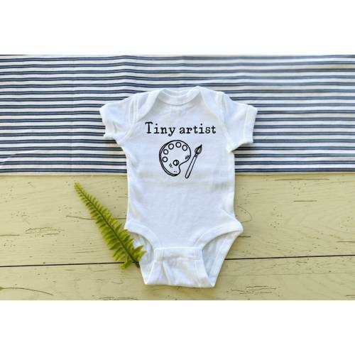 Artist Baby ONESIES® Bodysuit, Artist Baby Gift, Artsy Pregnancy Announcement