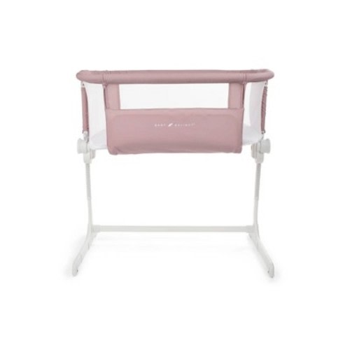 Baby Delight Beside Me Dreamer Bassinet & Bedside Sleeper - Organic Rose: Adjustable Height, Folds for Easy Transport