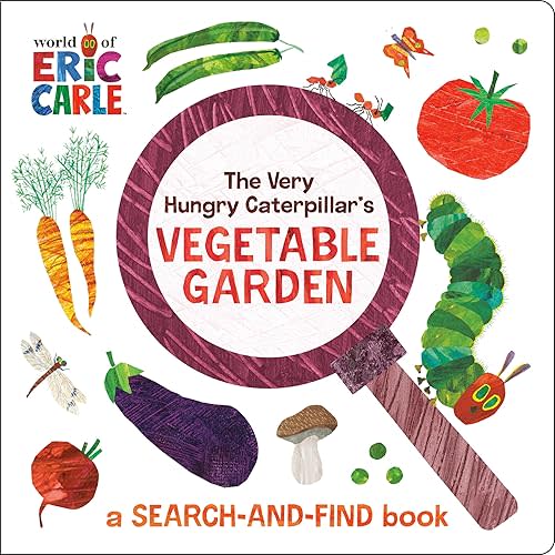 The Very Hungry Caterpillar's Vegetable Garden: A Search-and-Find Book (World of Eric Carle) Board book – February 4, 2025