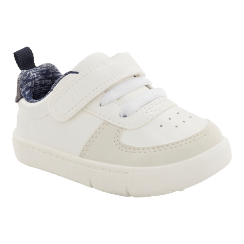 Multi Every Step® First Walker Casual Sneakers - White | Carter’s Oshkosh Canada