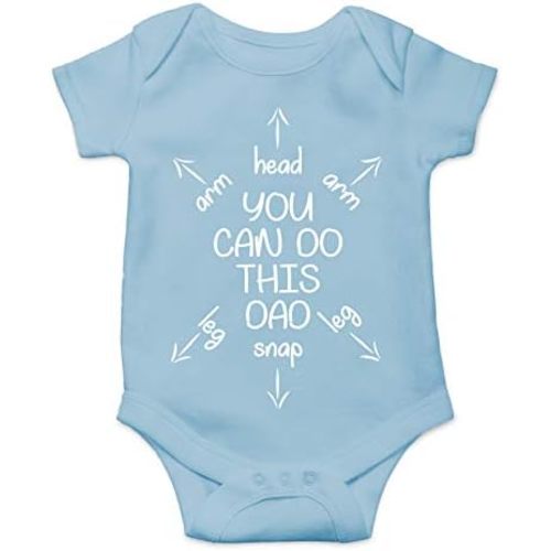 You Can Do This Dad - Funny Baby Essentials Bodysuit - Cute Baby Girl Clothes Newborn Boy Outfit