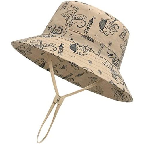 Baby Sun Hat Baby Boy Hats Toddler Hat UPF 50+ Bucket Hat for Baby Girls Infant Beach Hat with Wide Brim Kids Caps