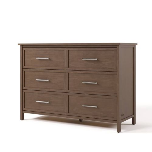Graco Classic 6 Drawer Double Dresser - Hazelnut