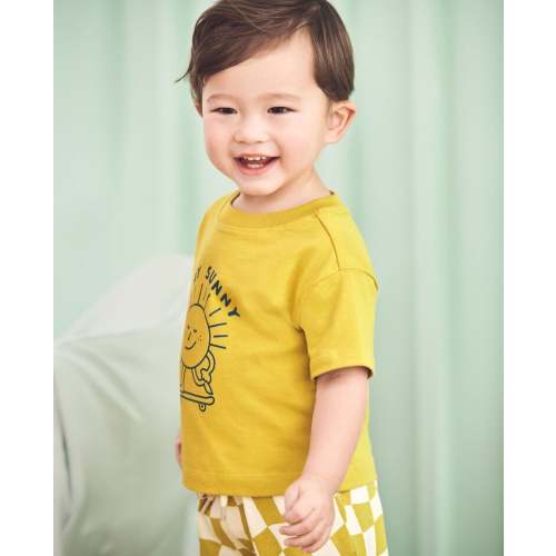 Baby Relaxed Fit Graphic T-Shirt & Shorts Set | Hanna Andersson