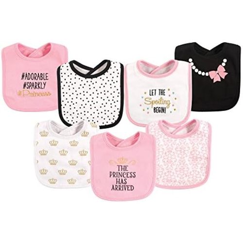 Hudson Baby Unisex BabyCotton Bibs