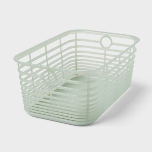 Aria Jelly Decorative Basket Small Green - Brightroom™