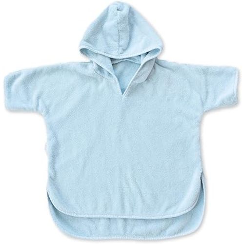 Natemia Towel Poncho Kids - 100% Turkish Organic Cotton, Machine Washable Poncho Towel for Kids, Soft on Sensitive Skin, Toddler Hooded Beach Towels for Toddlers, Baby Registry Search