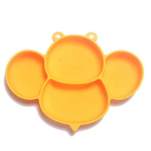 ChooMee Silicone Baby Suction Bowls | Non Slip Extra Strong Suction Base  with Durable and Firm Bowl | Ideal for Infant and Toddler Baby Led Feeding  