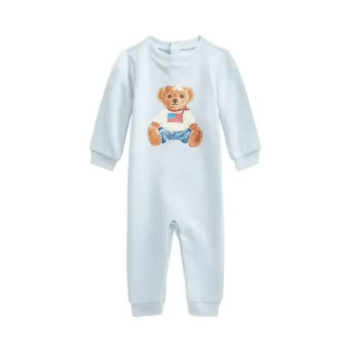 Polo Unisex Polo Bear Fleece Coverall - Baby