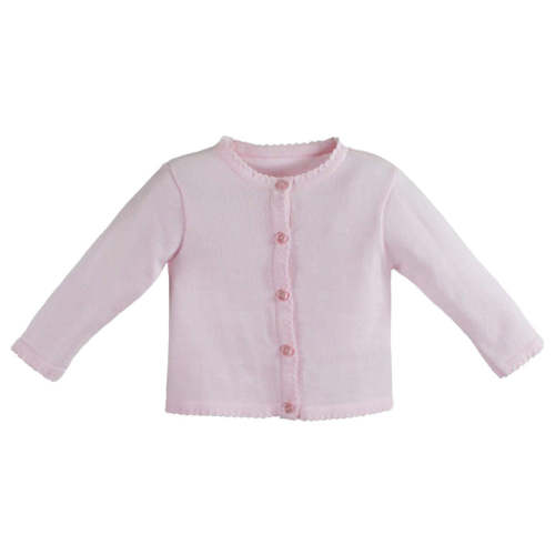 Shop for Scalloped Edge Cardigan Sweater online