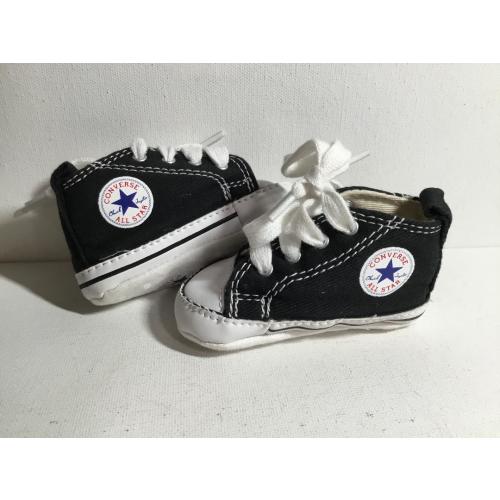 Baby Converse NEW Black High Top &quot;Chucks&quot; Tennis Shoes. Soft Sole Converse All Star Baby/Infant Sneakers/ Tennis Shoes.