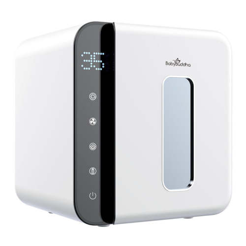 BabyBuddha UV 3-in-1 Sterilizer and Dryer for Baby Bottles and Accessories, Kills 99.9% of Bacteria and Viruses*, Steam and Water Free